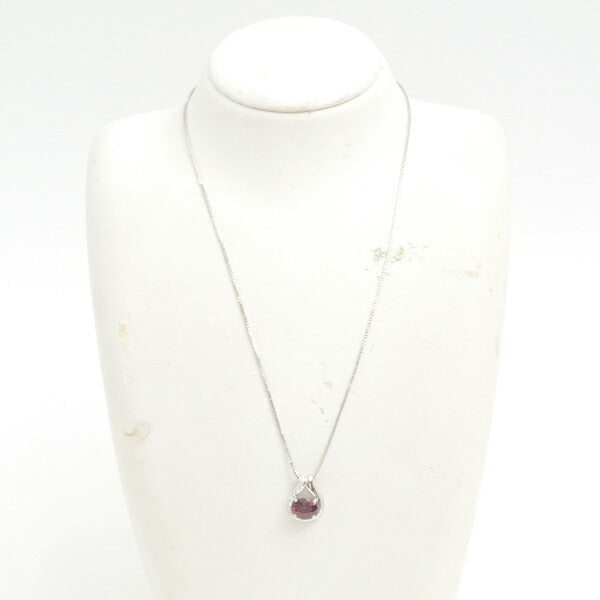 Tasaki Tourmaline Diamond Necklace 750WG