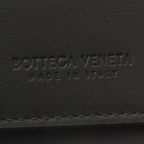 Bottega Veneta Men's Long Wallet Calf Leather Grey