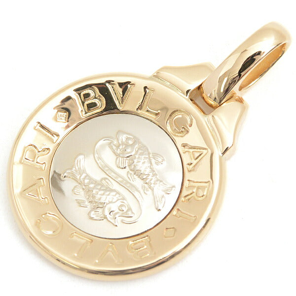 Bvlgari Horoscope Pisces Pendant 750YG×WG Gold