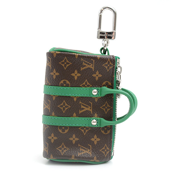 Louis Vuitton Monogram Key Holder Pouch Mini Keypole M01518