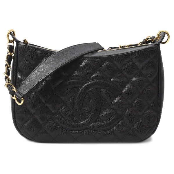 Chanel Caviar Skin Matelasse Shoulder Bag