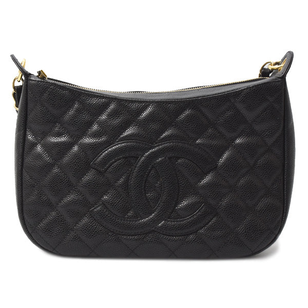 Chanel Caviar Skin Matelasse Shoulder Bag