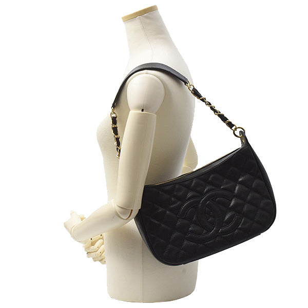 Chanel Caviar Skin Matelasse Shoulder Bag