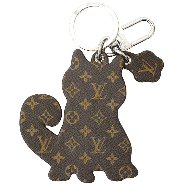 Louis Vuitton Monogram LV Shiba Key Holder M01199 in Great Condition