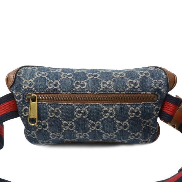 Gucci GG Supreme Canvas Denim Waist Bag 682933