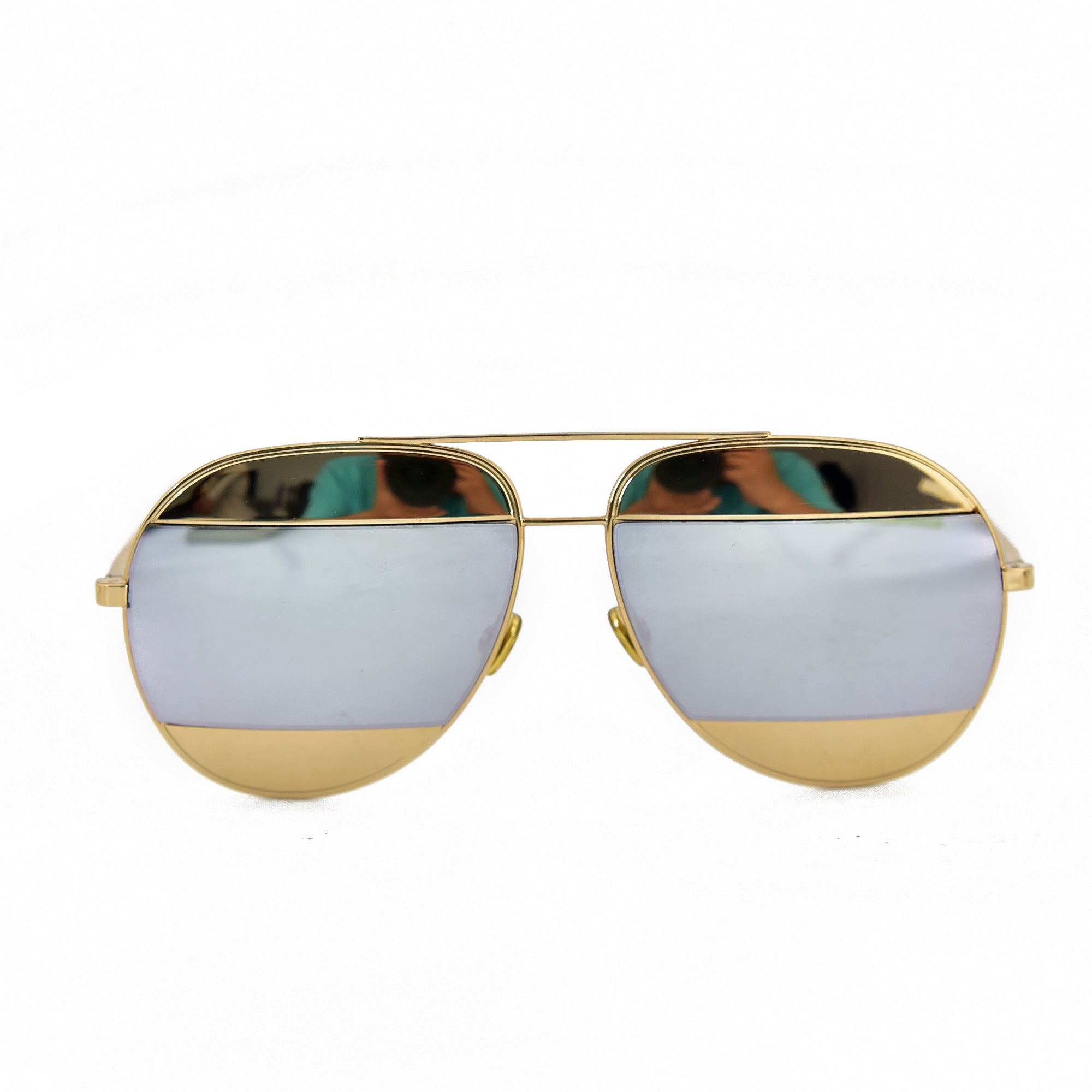 DiorSplit 1 Aviator  Mirrored Sunglasses