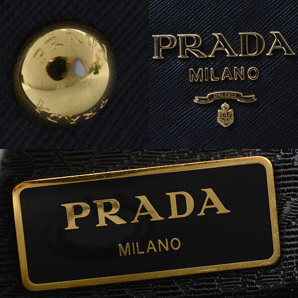 Prada Saffiano Leather 2WAY Shoulder Handbag 1BA228 in Great Condition