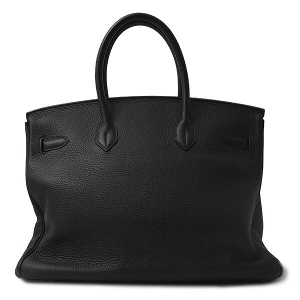 Hermes Birkin 35 Togo Handbag Black