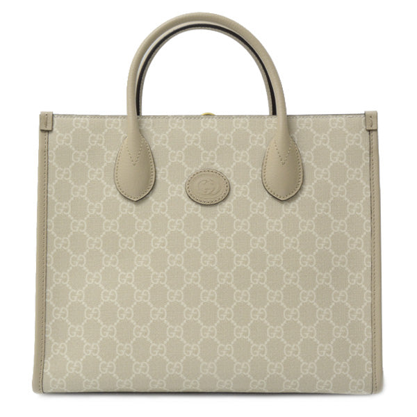 Gucci Canvas GG Supreme Interlocking G 2WAY Tote Bag 659983