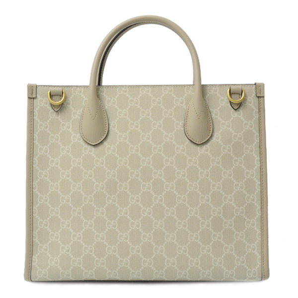 Gucci Canvas GG Supreme Interlocking G 2WAY Tote Bag 659983