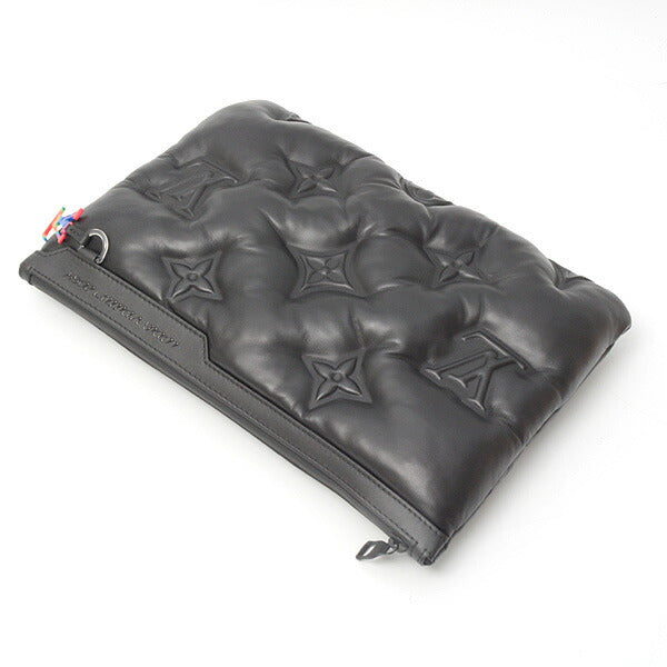 Louis Vuitton Leather Clutch Bag Pochette A4 M68775 in Great Condition