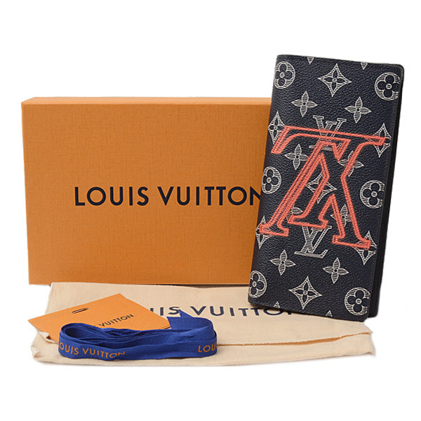 Louis Vuitton Monogram Ink Upside Down Wallet M62893 in Great Condition