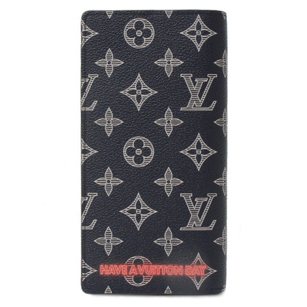 Louis Vuitton Monogram Ink Upside Down Wallet M62893 in Great Condition