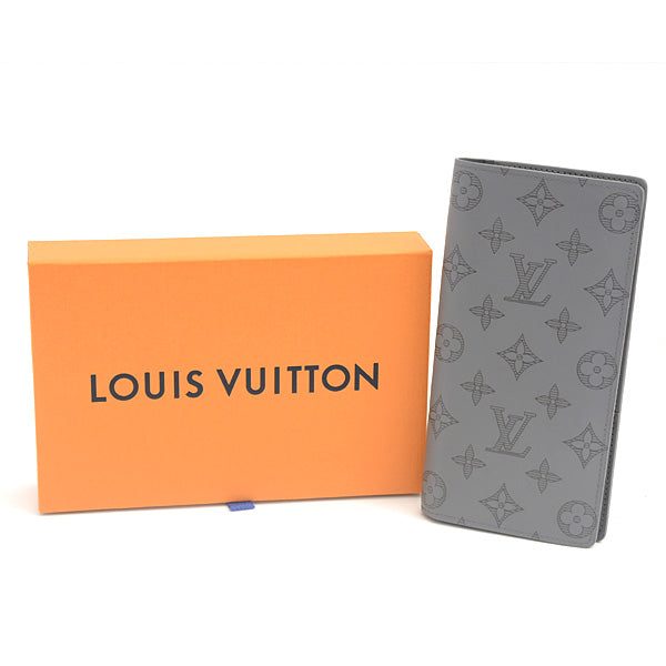 Louis Vuitton Monogram Shadow Portefeuille Brazza Long Wallet M81335