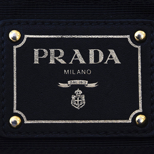 Prada Saffiano Leather 2WAY Tote Bag Black