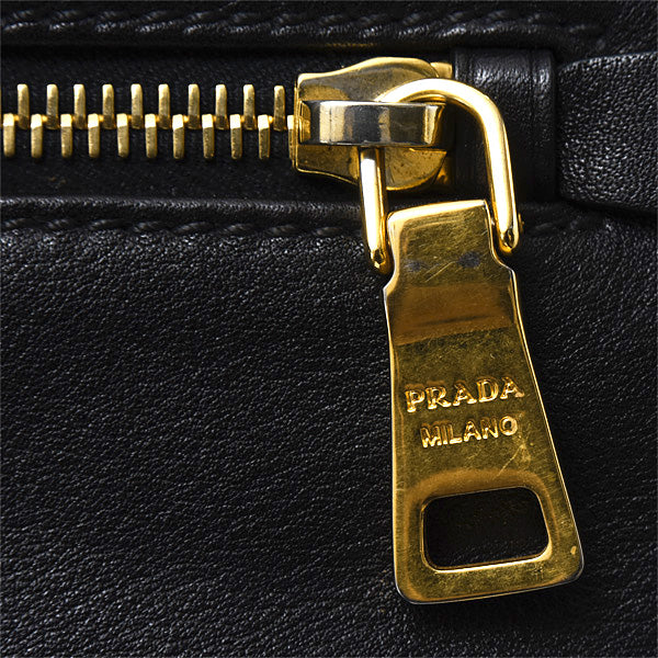 Prada Saffiano Leather 2WAY Tote Bag Black