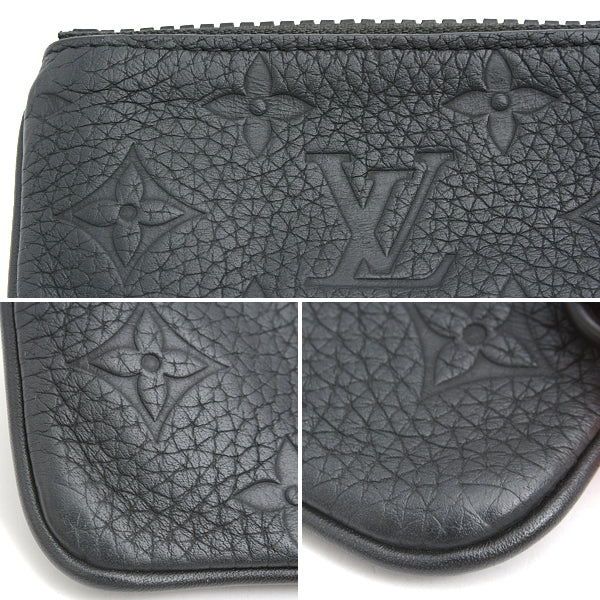 Louis Vuitton Taurillon Leather Coin Case M67452 in Very Good Condition