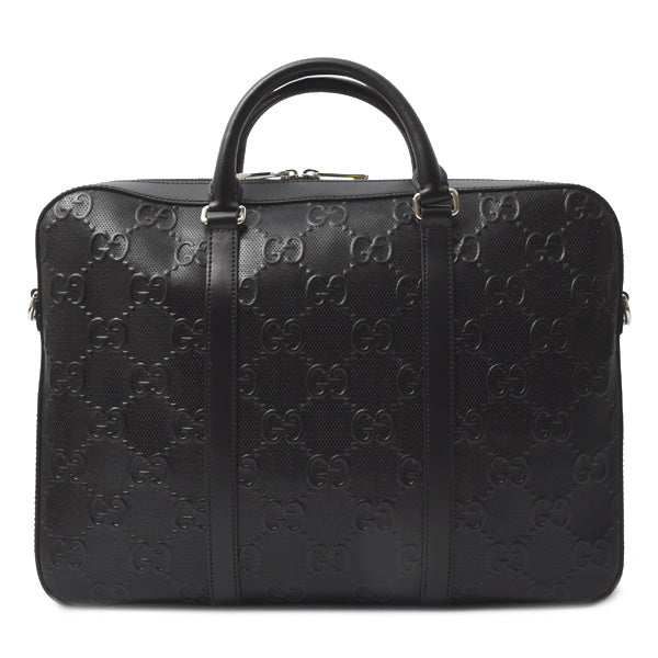 Gucci GG Embossed Briefcase 658573 in Great Condition