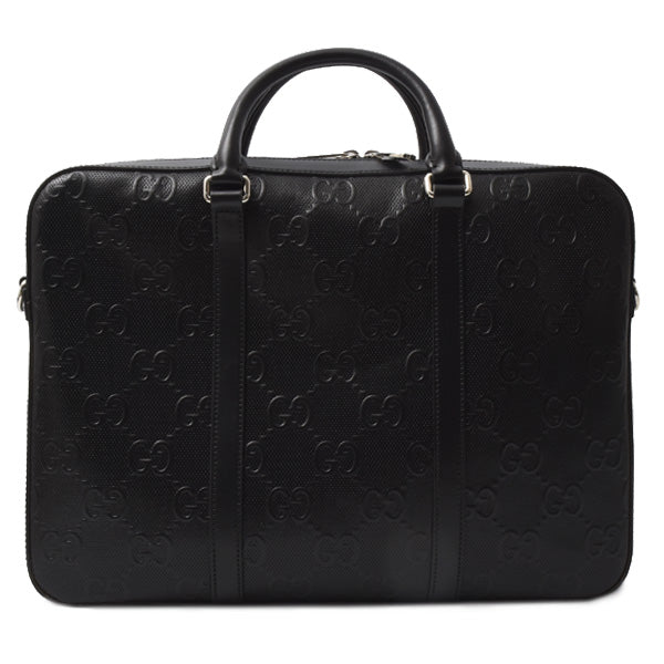 Gucci GG Embossed Briefcase 658573 in Great Condition