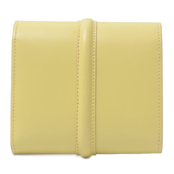 Celine Small Trifold Wallet 16 Leather Yellow in Great Condition