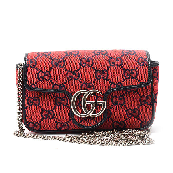 Gucci GG Marmont Canvas Chain Shoulder Bag 661332