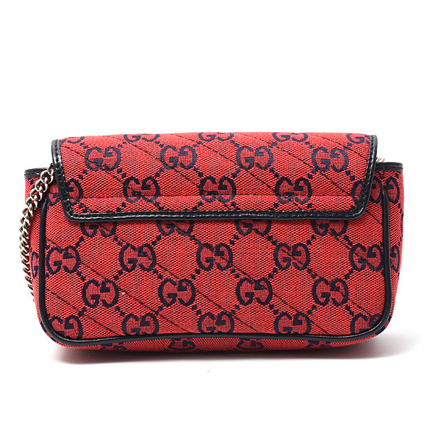 Gucci GG Marmont Canvas Chain Shoulder Bag 661332