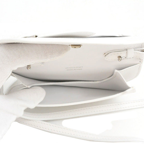 Burberry Mini Olympia Micro Shoulder Bag White