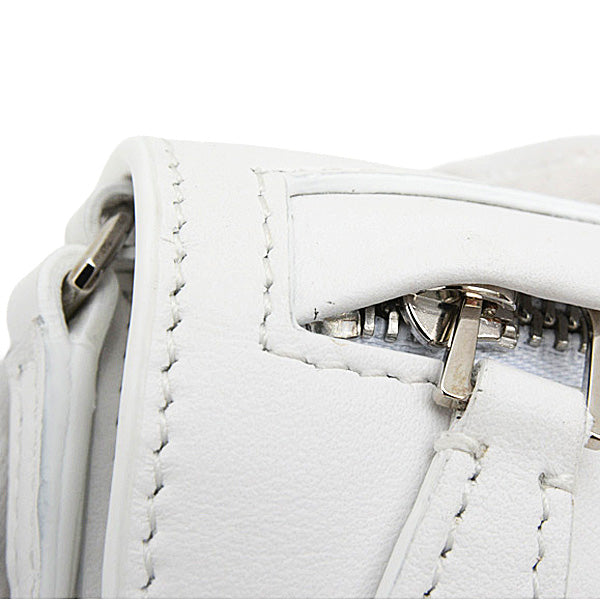 Burberry Mini Olympia Micro Shoulder Bag White