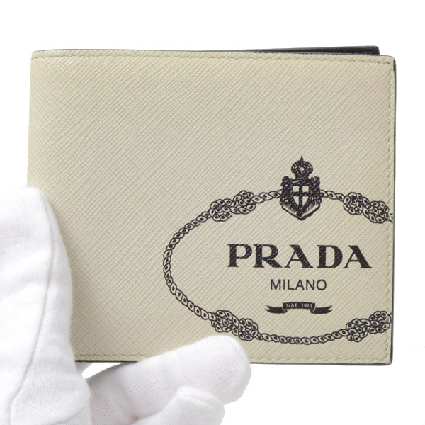 Prada Leather Bifold Wallet 2M0513 in Great Condition