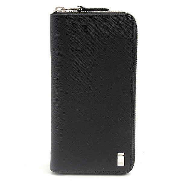 Dunhill Leather Long Wallet Black