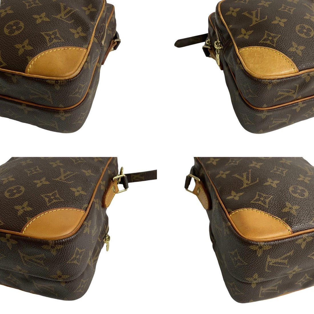 Louis Vuitton Amazon Canvas Crossbody Bag M45236 in Very Good Condition