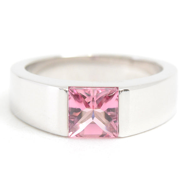 Cartier Pink Tourmaline Ring 750WG White Gold in Great Condition