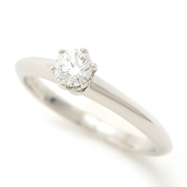 Tiffany & Co Platinum Diamond Solitaire Ring