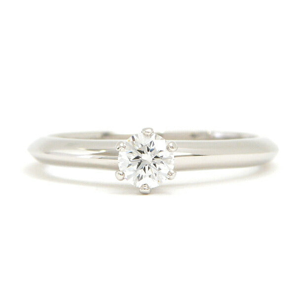 Tiffany & Co Platinum Diamond Solitaire Ring