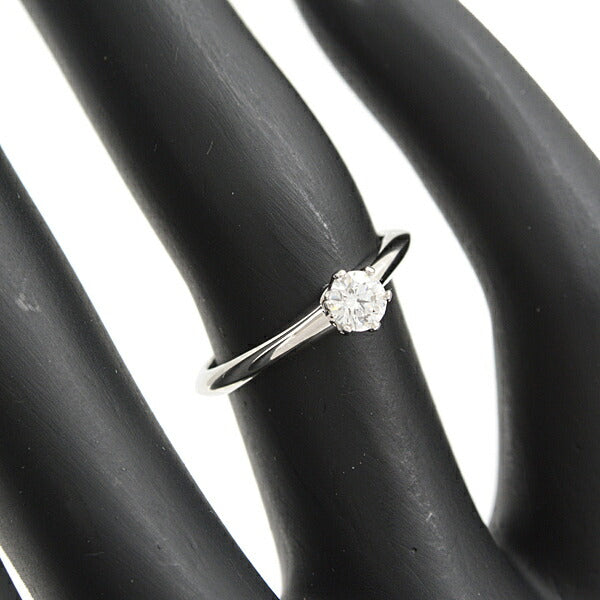 Tiffany & Co Platinum Diamond Solitaire Ring