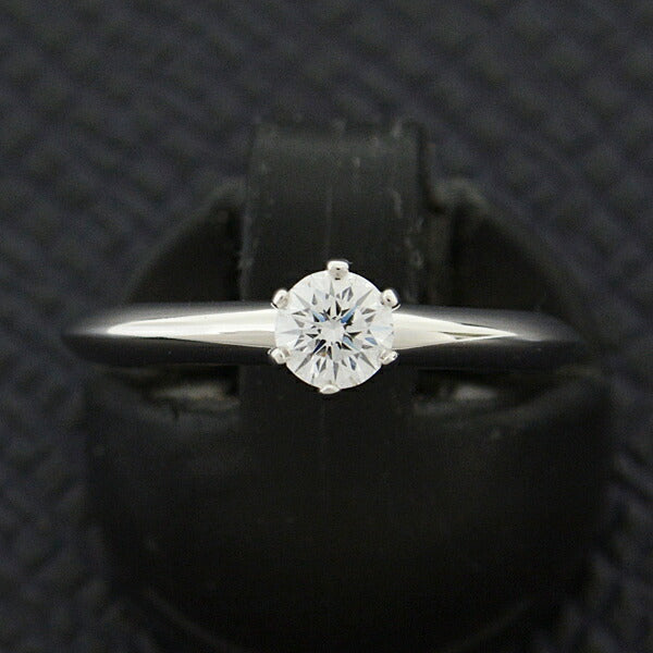 Tiffany & Co Platinum Diamond Solitaire Ring