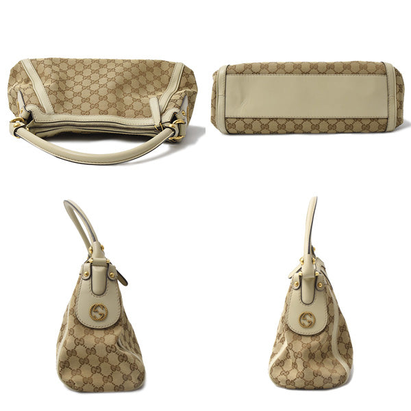 Gucci Canvas GG One Shoulder Bag 282298