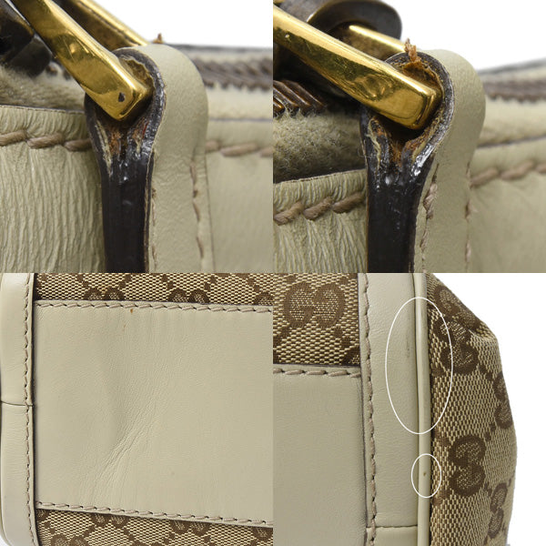 Gucci Canvas GG One Shoulder Bag 282298