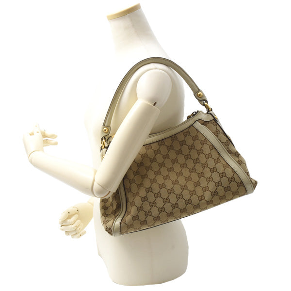 Gucci Canvas GG One Shoulder Bag 282298