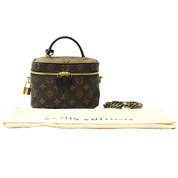 Louis Vuitton Monogram Reverse Vanity NV PM Handbag M45165