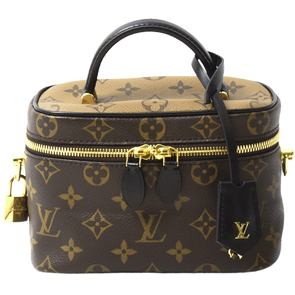 Louis Vuitton Monogram Reverse Vanity NV PM Handbag M45165