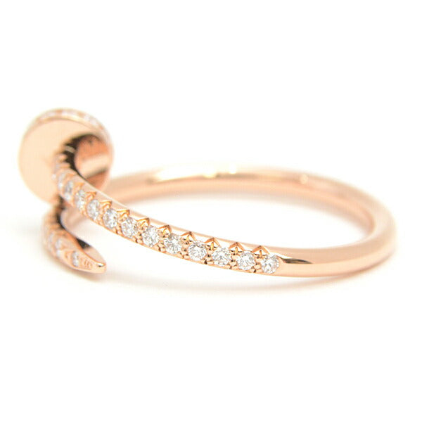 Cartier Diamond Ring Pink Gold in Great Condition