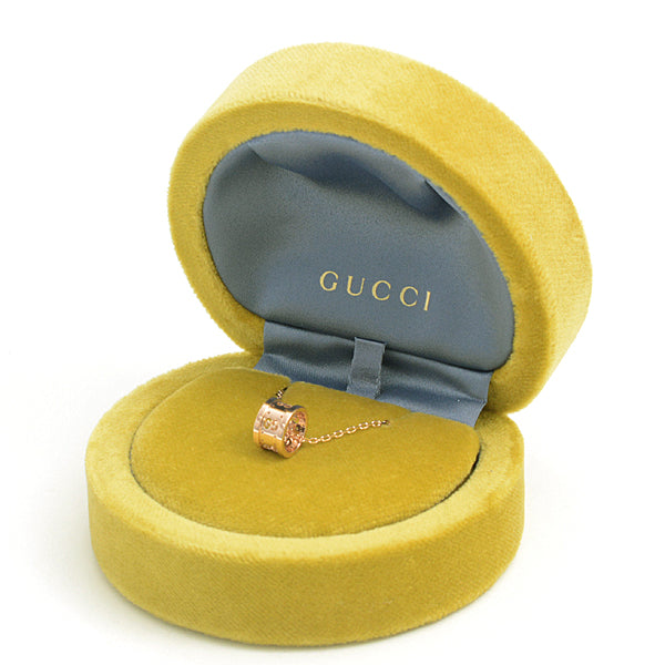 Gucci GG Icon Necklace Pink Gold