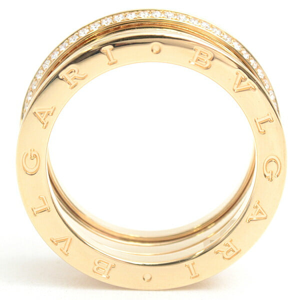 Bvlgari B-ZERO1 Ring Yellow Gold Diamond in Great Condition