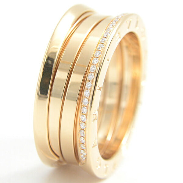 Bvlgari B-ZERO1 Ring Yellow Gold Diamond in Great Condition