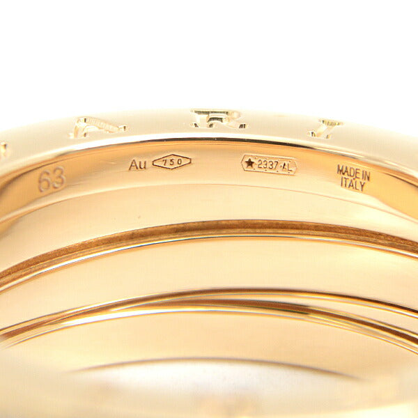 Bvlgari B-ZERO1 Ring Yellow Gold Diamond in Great Condition