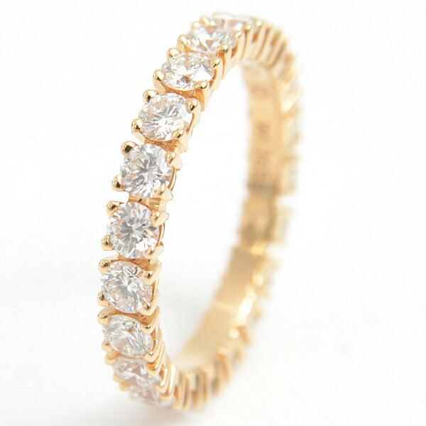 Cartier 750YG Diamond Wedding Ring