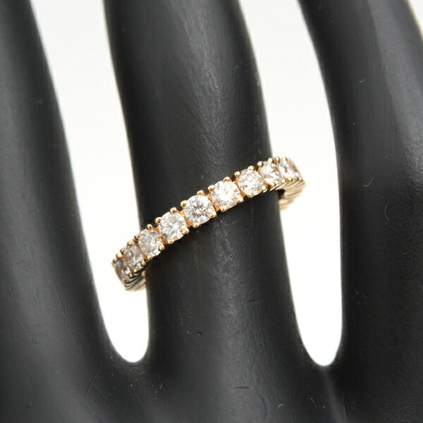 Cartier 750YG Diamond Wedding Ring in Great Condition