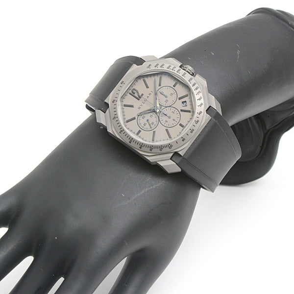 Bvlgari Octo Velocissimo Automatic Grey Dial Watch in Great Condition