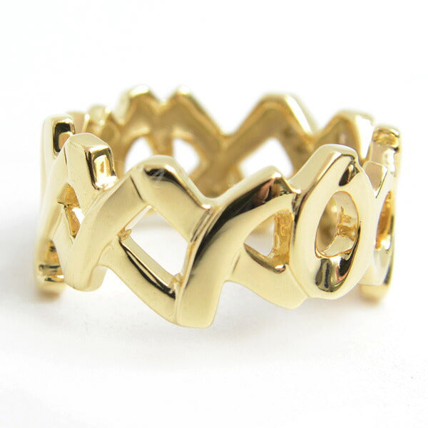 Tiffany Love & Kiss Diamond Ring 12 YG